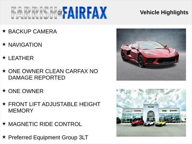 2021 Chevrolet Corvette Stingray RWD Coupe 3LT