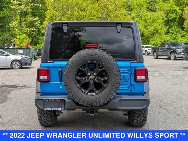 2022 Jeep Wrangler Unlimited Willys Sport 4x4