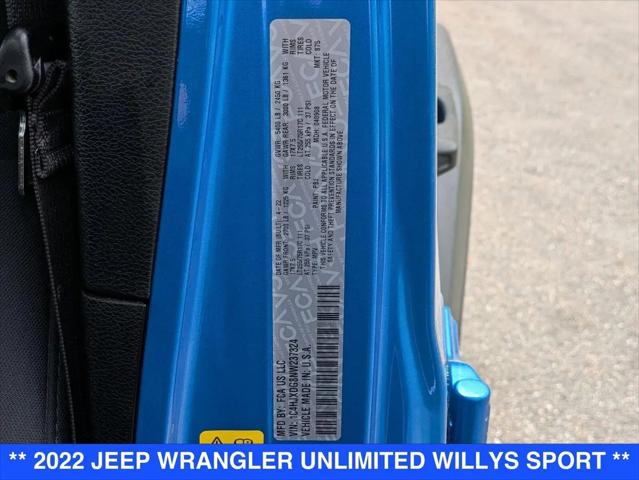 2022 Jeep Wrangler Unlimited Willys Sport 4x4