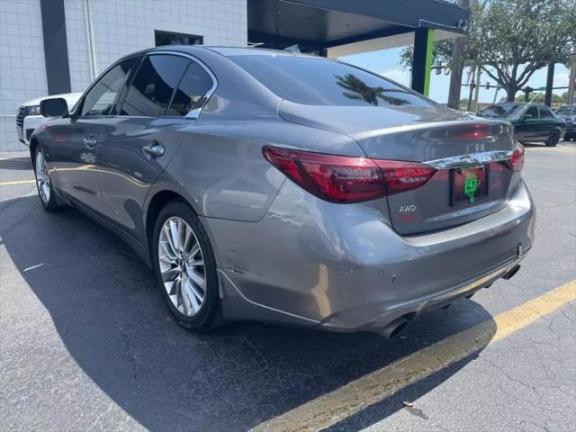 2021 INFINITI Q50 LUXE AWD