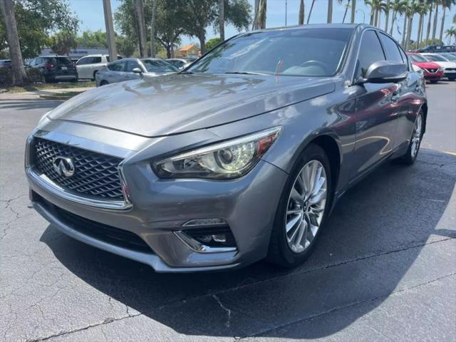 2021 INFINITI Q50 LUXE AWD for sale in Plantation, FL