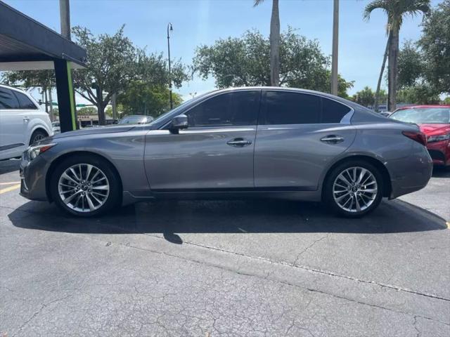 2021 INFINITI Q50 LUXE AWD