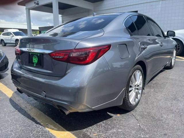 2021 INFINITI Q50 LUXE AWD