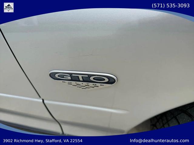 2005 Pontiac GTO Base