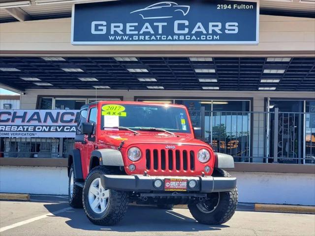 2017 Jeep Wrangler Sport 4x4 for sale in Sacramento, CA