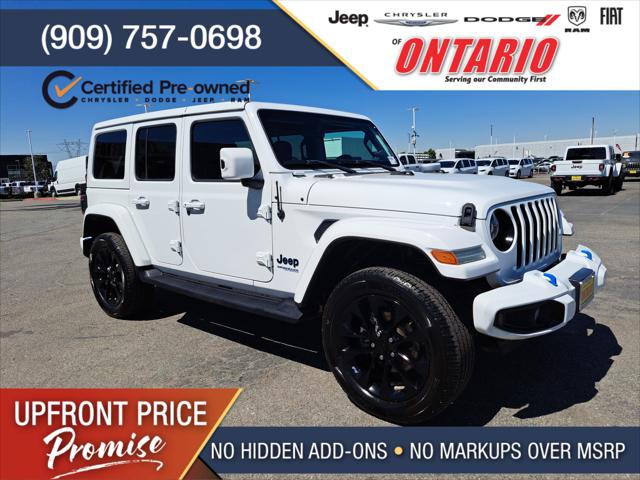 2021 Jeep Wrangler 4xe Unlimited High Altitude 4x4