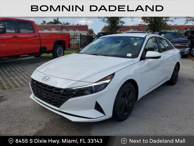 2023 Hyundai Elantra Hybrid Blue