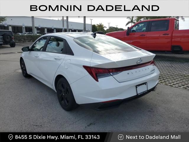 2023 Hyundai Elantra Hybrid Blue