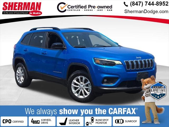 2022 Jeep Cherokee Latitude Lux 4x4 2022 Jeep Cherokee Latitude Lux 4x4