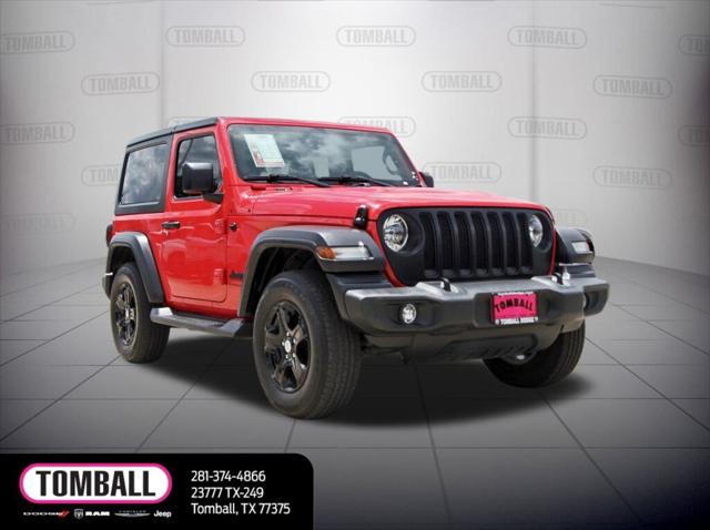 2023 Jeep Wrangler 2-Door Sport S 4x4