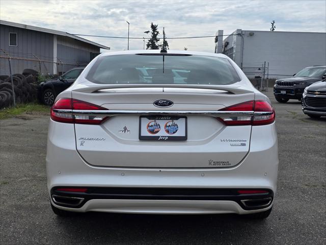 2018 Ford Fusion Platinum