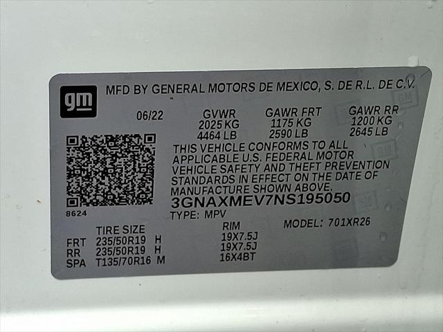 2022 Chevrolet Equinox FWD RS