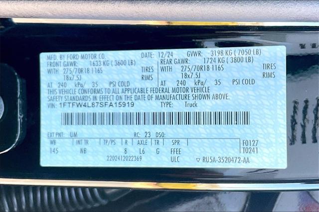 New 2025 Ford F-150 For Sale in Millington, TN