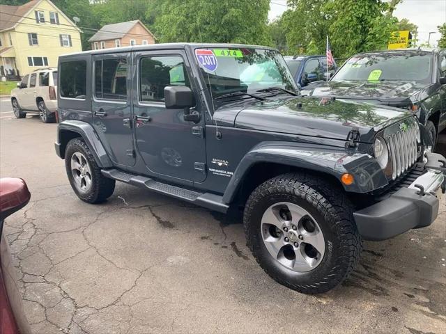 2017 Jeep Wrangler Unlimited Sahara 4x4 for sale in Manchester, CT