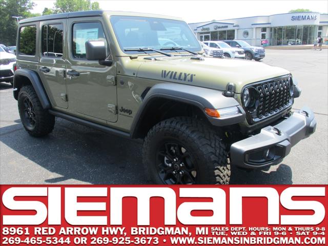 2025 Jeep Wrangler WRANGLER 4-DOOR WILLYS 2025 Jeep Wrangler WRANGLER 4-DOOR WILLYS