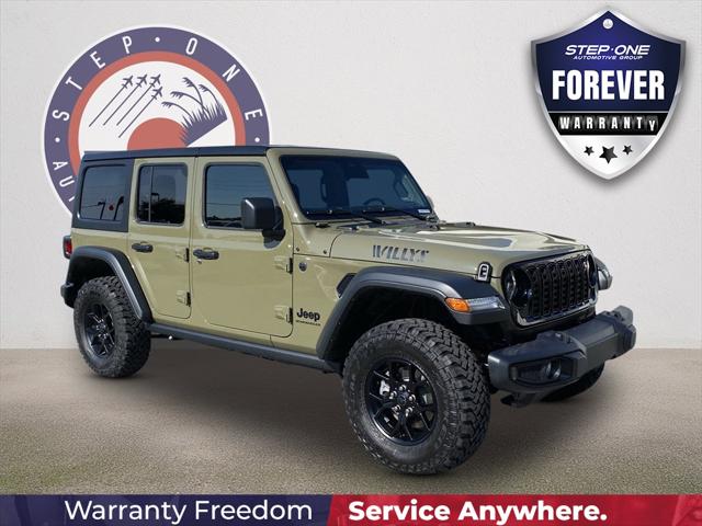 2025 Jeep Wrangler WRANGLER 4-DOOR WILLYS 2025 Jeep Wrangler WRANGLER 4-DOOR WILLYS