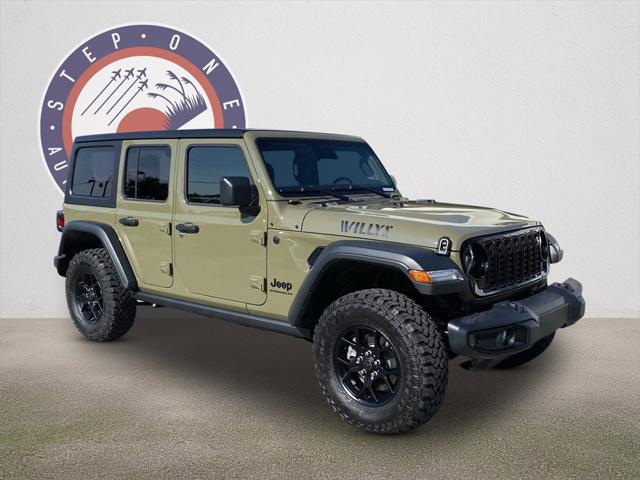 2025 Jeep Wrangler WRANGLER 4-DOOR WILLYS 2025 Jeep Wrangler WRANGLER 4-DOOR WILLYS