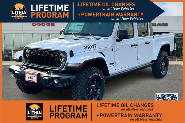 2025 Jeep Gladiator GLADIATOR WILLYS 4X4 2025 Jeep Gladiator GLADIATOR WILLYS 4X4