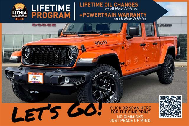 2025 Jeep Gladiator GLADIATOR WILLYS 4X4 2025 Jeep Gladiator GLADIATOR WILLYS 4X4