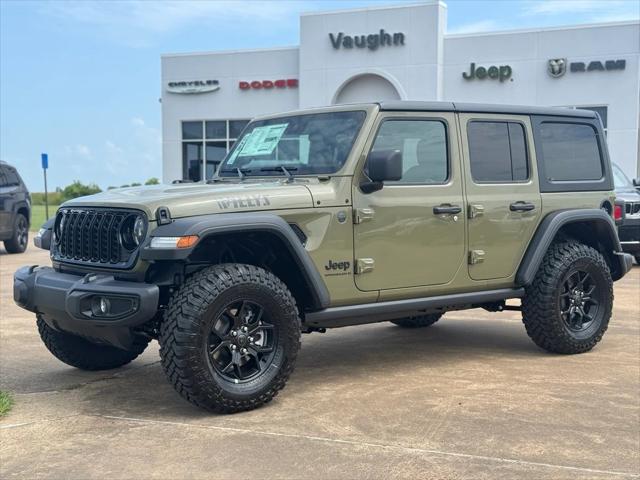 2025 Jeep Wrangler WRANGLER 4-DOOR WILLYS 2025 Jeep Wrangler WRANGLER 4-DOOR WILLYS