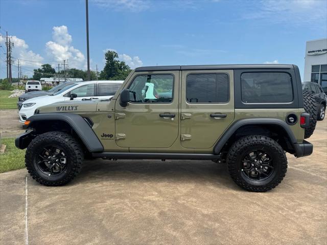 2025 Jeep Wrangler WRANGLER 4-DOOR WILLYS 2025 Jeep Wrangler WRANGLER 4-DOOR WILLYS