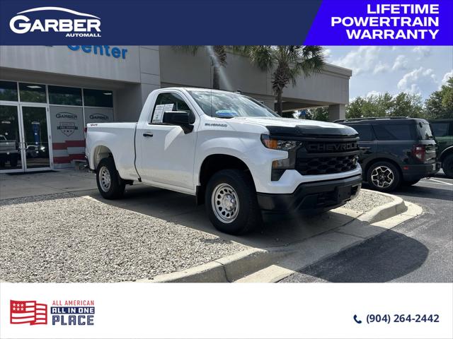 2025 Chevrolet Silverado 1500 4WD Regular Cab Standard Bed WT