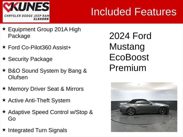 2024 Ford Mustang EcoBoost Premium Convertible