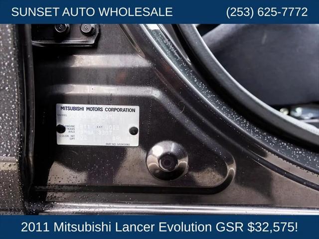 2011 Mitsubishi Lancer Evolution GSR