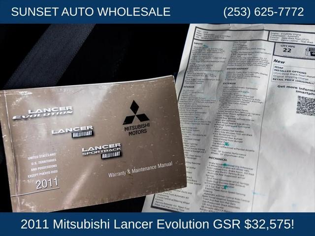 2011 Mitsubishi Lancer Evolution GSR