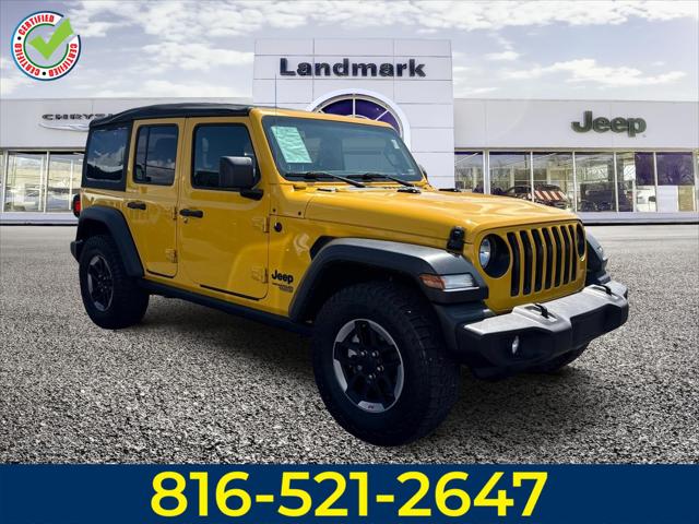 2021 Jeep Wrangler Unlimited Sport S 4x4 2021 Jeep Wrangler Unlimited Sport S 4x4