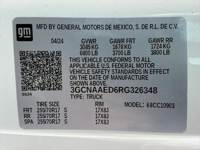 Used 2024 Chevrolet Silverado 1500 For Sale in Muscle Shoals, AL