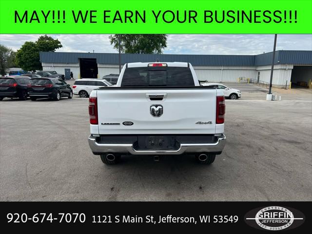 2021 Ram 1500 Laramie Crew Cab 4x4 5'7" Box