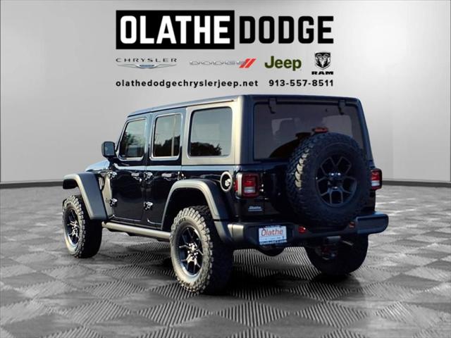 2025 Jeep Wrangler WRANGLER 4-DOOR WILLYS 2025 Jeep Wrangler WRANGLER 4-DOOR WILLYS