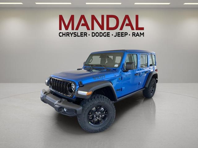 2025 Jeep Wrangler WRANGLER 4-DOOR WILLYS 2025 Jeep Wrangler WRANGLER 4-DOOR WILLYS