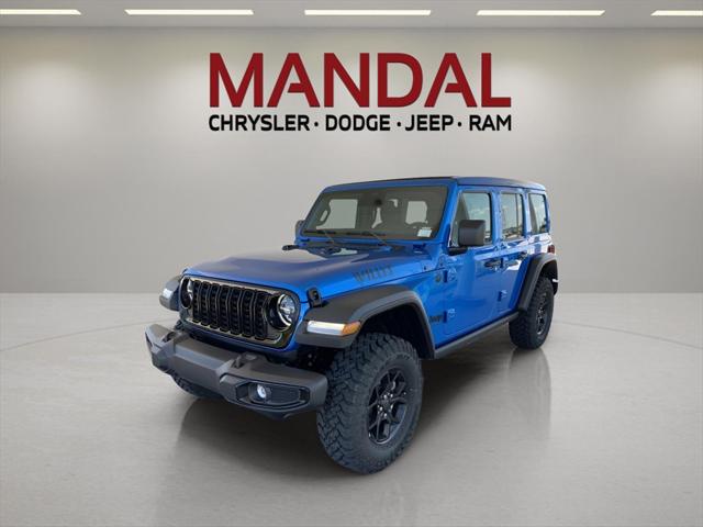 2025 Jeep Wrangler WRANGLER 4-DOOR WILLYS 2025 Jeep Wrangler WRANGLER 4-DOOR WILLYS