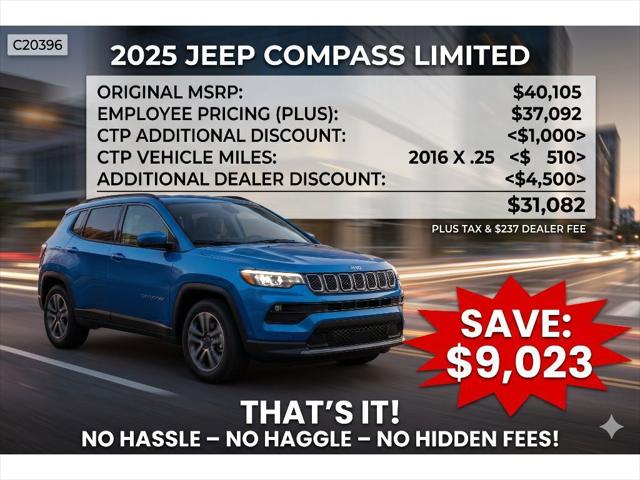 2025 Jeep Compass COMPASS LIMITED 4X4
