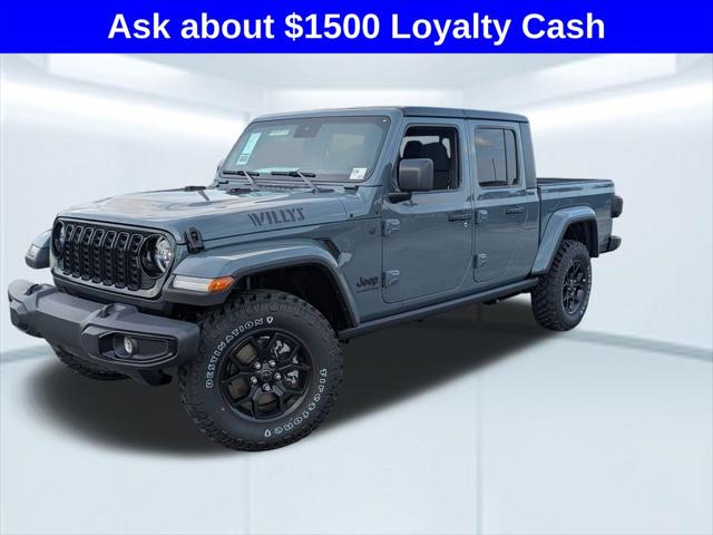 2025 Jeep Gladiator GLADIATOR WILLYS 4X4 2025 Jeep Gladiator GLADIATOR WILLYS 4X4
