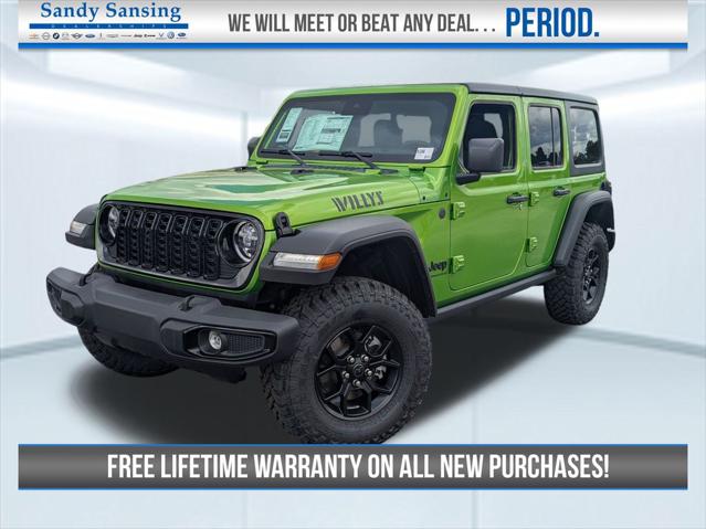 2025 Jeep Wrangler WRANGLER 4-DOOR WILLYS 2025 Jeep Wrangler WRANGLER 4-DOOR WILLYS