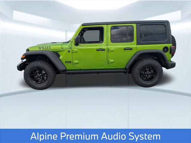 2025 Jeep Wrangler WRANGLER 4-DOOR WILLYS 2025 Jeep Wrangler WRANGLER 4-DOOR WILLYS