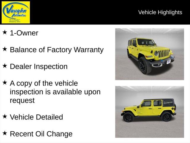 2023 Jeep Wrangler 4xe Sahara 4x4