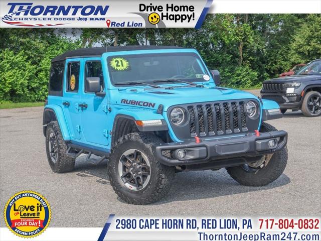 2021 Jeep Wrangler Unlimited Rubicon 4X4