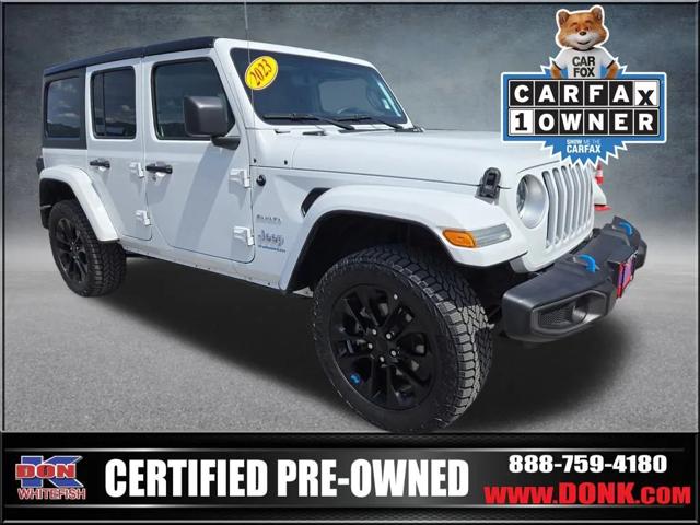 2023 Jeep Wrangler 4xe Sahara 4x4