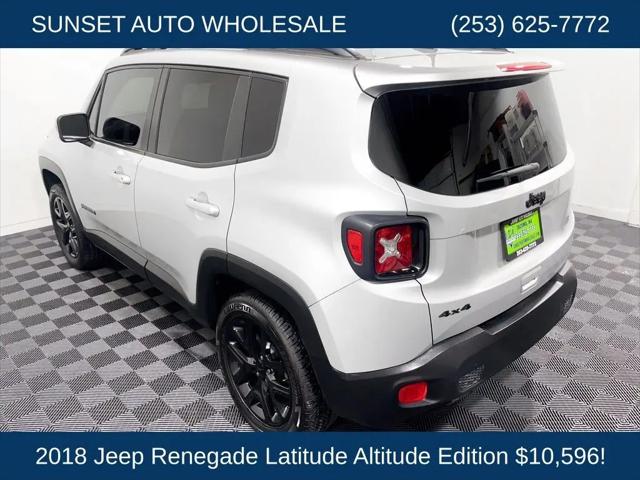 2018 Jeep Renegade Altitude 4x4