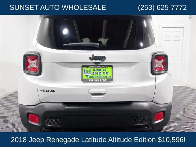 2018 Jeep Renegade Altitude 4x4