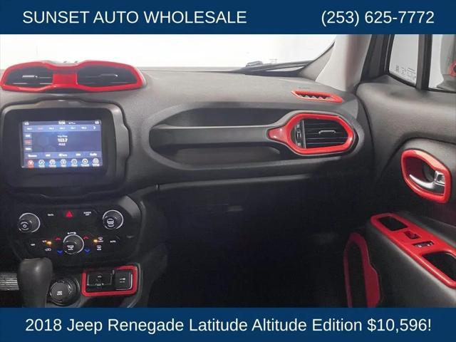 2018 Jeep Renegade Altitude 4x4