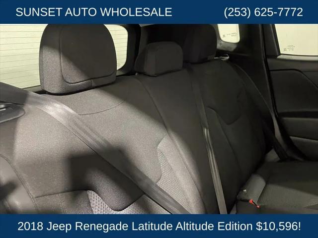 2018 Jeep Renegade Altitude 4x4