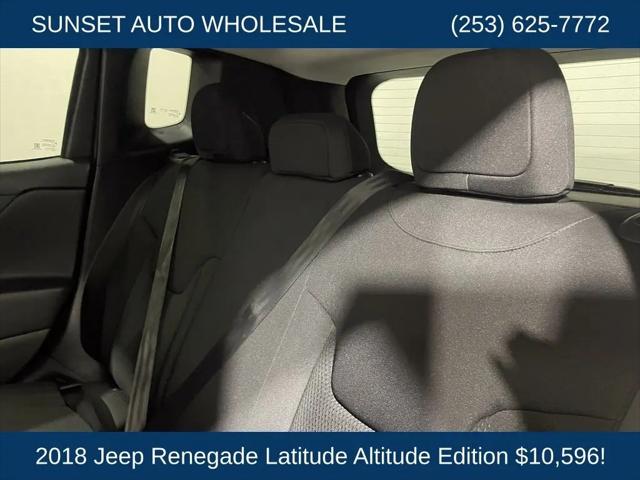 2018 Jeep Renegade Altitude 4x4