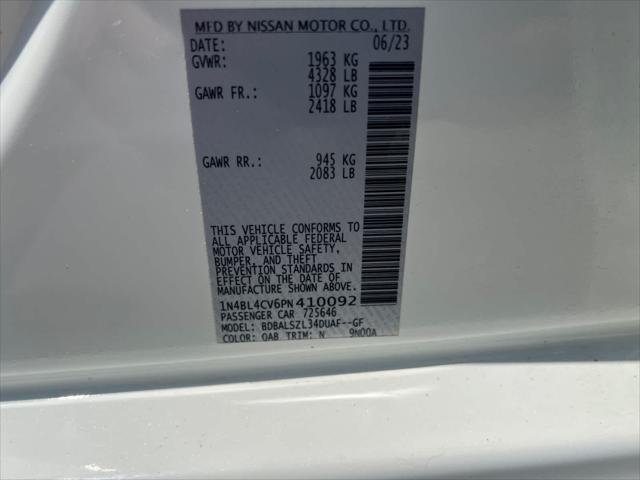2023 Nissan Altima SR FWD