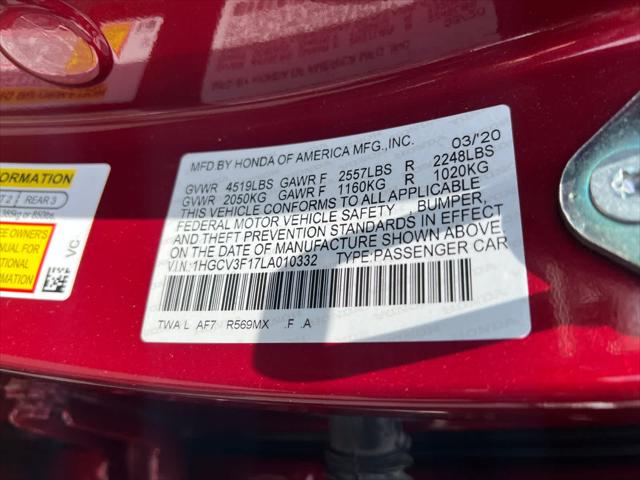 2020 Honda Accord Hybrid Hybrid