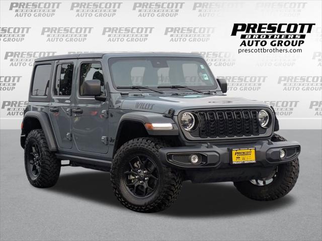 2024 Jeep Wrangler 4-Door Willys 4x4